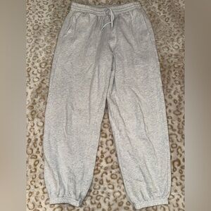 Size Medium Women’s Old Navy Light Gray Ankle Joggers